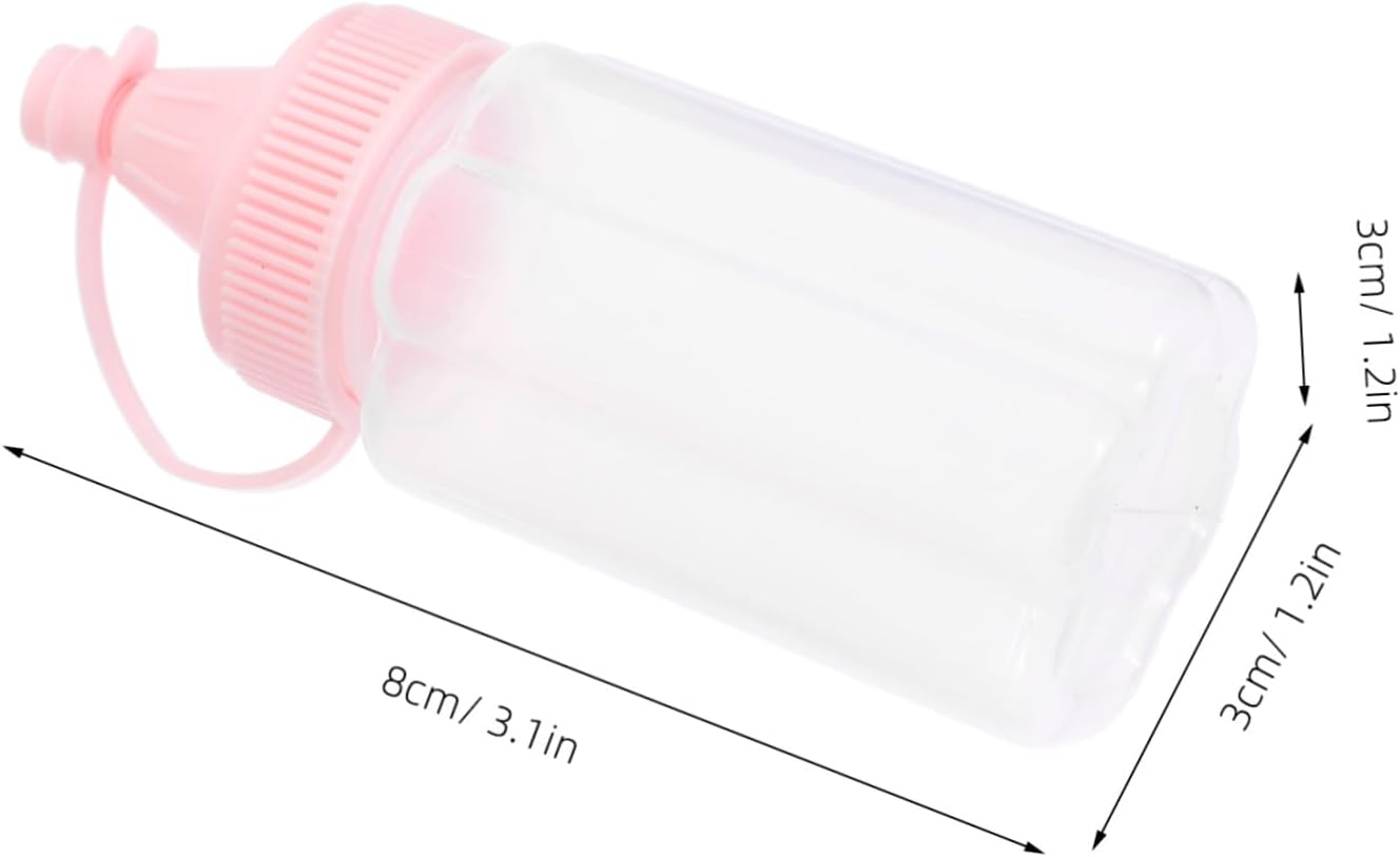 Zerodeko Squeeze Bottles Set of 4 for Condiments