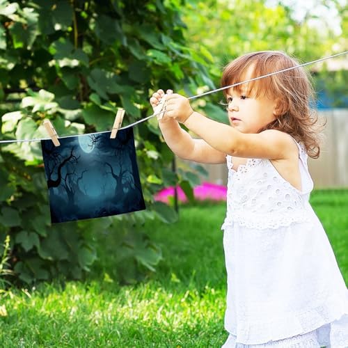 Scary Forest Washcloths 2-Pack Soft Reusable 12x12