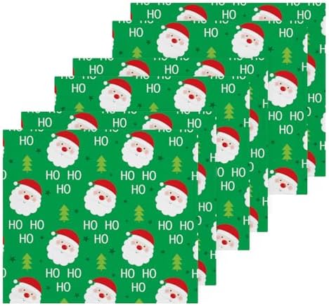 Christmas Santa Washcloth 2-Pack