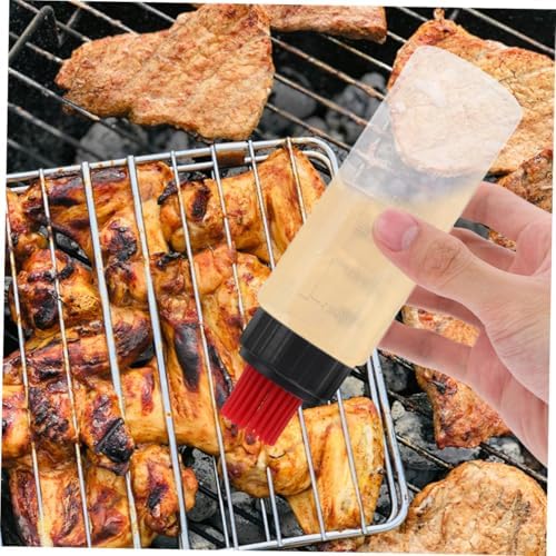 OKUMEYR 175ml Silicone Oil Dispenser Heat-Resistant Spill-Proof Kitchen Tool