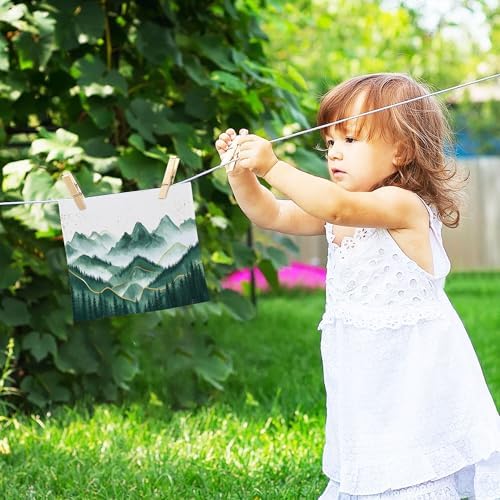 XiguaGreen Mountains Washcloths Set
