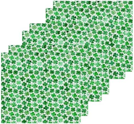 St Patricks Day Soft Washcloth SetReusable Washable