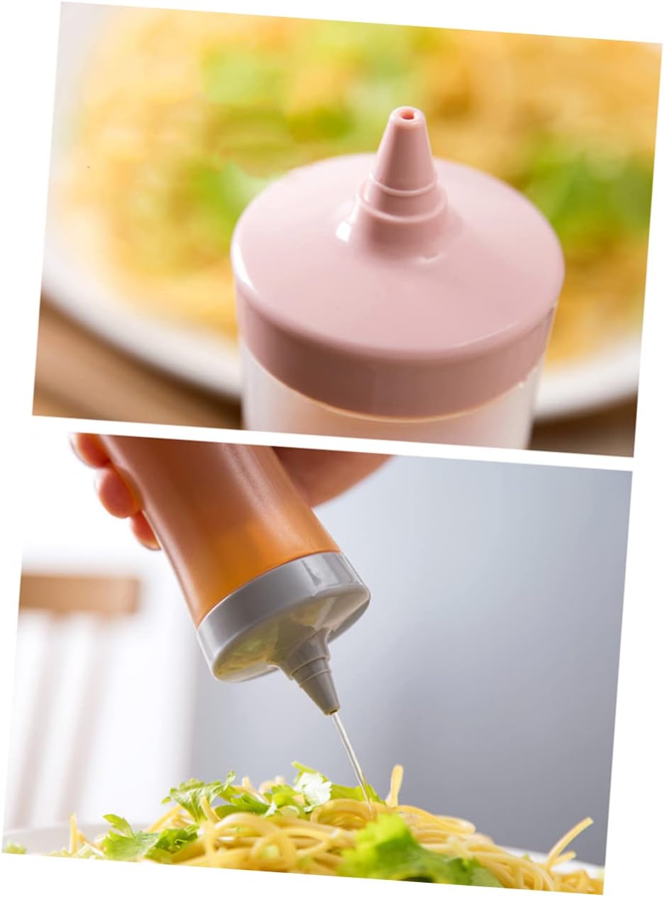Homoyoyo Cute Pink Condiment Squeeze Bottles