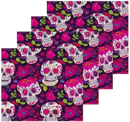 Smelly Soft Baby Skull Washcloth Set by Yettasbin
