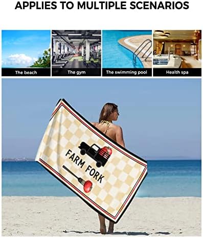 Shine-Home Red Tomato Plaid Towel Set