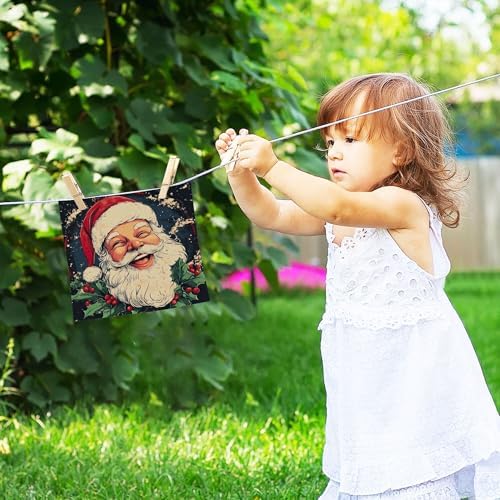 Xigua Cartoon Santa Claus Washcloth Set