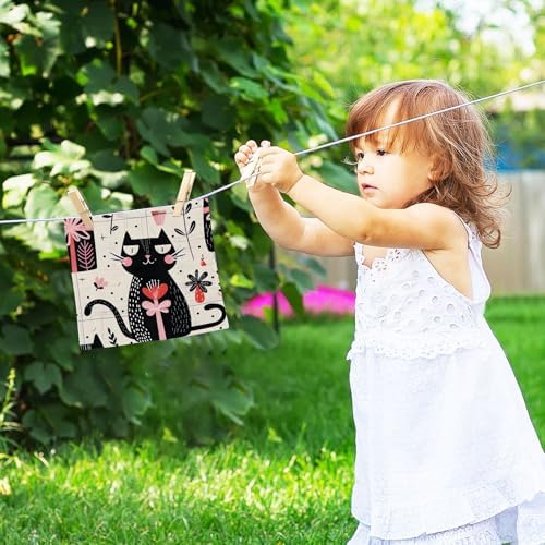 Yettastbin Washcloth Set for Cats