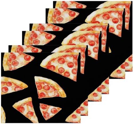 Xigua Pizza Slices Washcloth Set