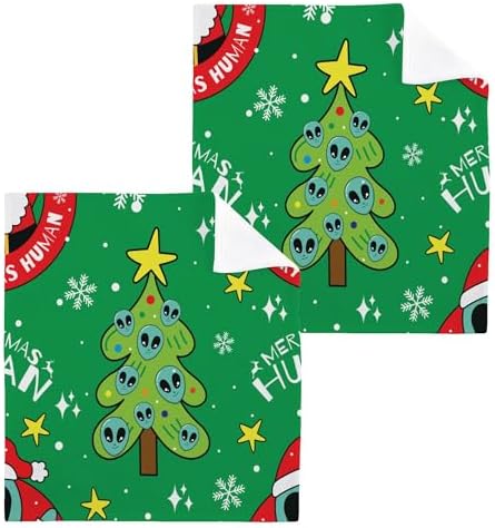 Xigua Christmas Santa Washcloth Set