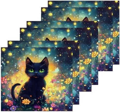 Reliable Black Cat Washcloth