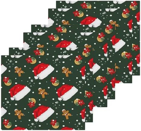 Xigua Christmas Hats Washcloth Set