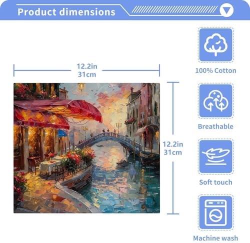 YETTASBIN Watertown Washcloths 2 Pack