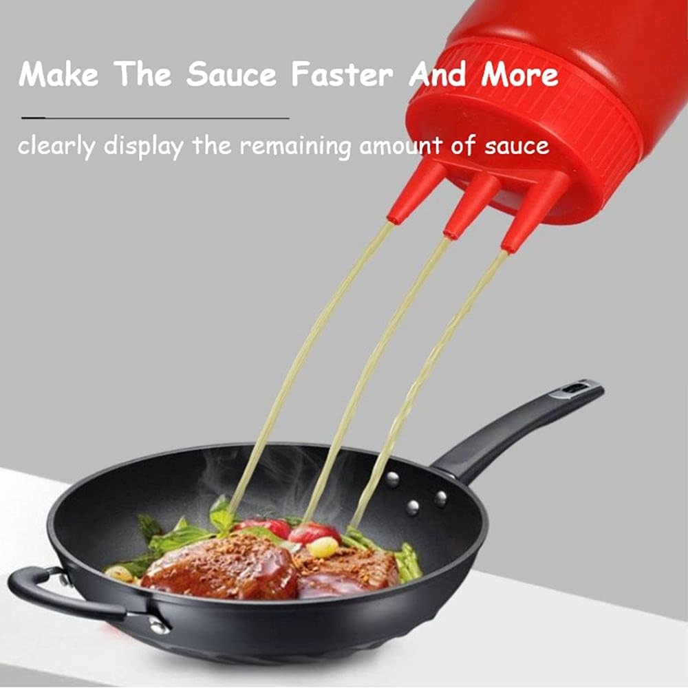 Sleek Durable Squeeze Bottles Make Mealtime Mess-Free
