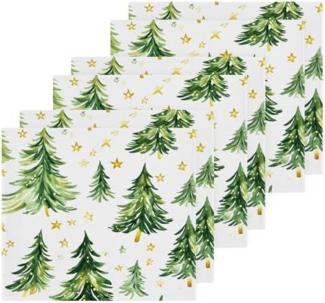 Xigua Christmas Tree Washcloth Set 2-12Pack