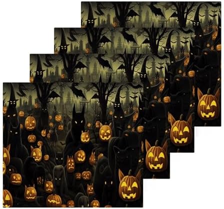Adorable Halloween pumpkin washcloths with soft grip
