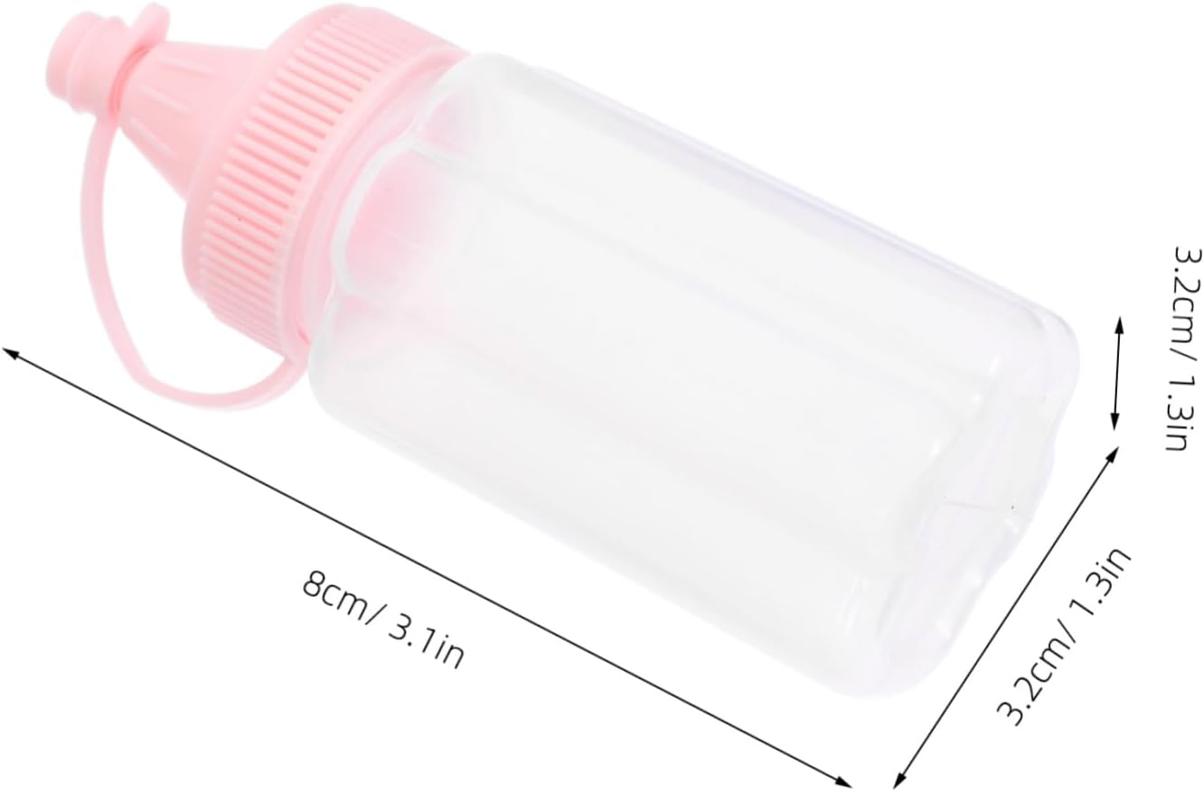 DECHOUSSturdy 4-Piece Cat Claw Squeeze Bottles 60mlEssential Kitchen Storage Gadgets