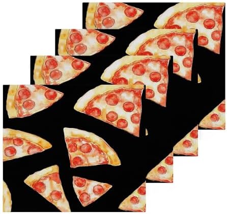 Xigua Pizza Slices Washcloth Set