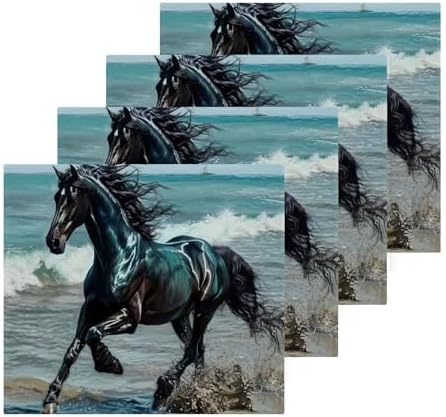 Perfect Multi-Purpose Horse Face Towels for Daily Use Soft Reusable