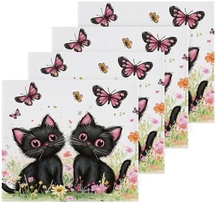 Cute Cat Washcloths Set by Xigua
