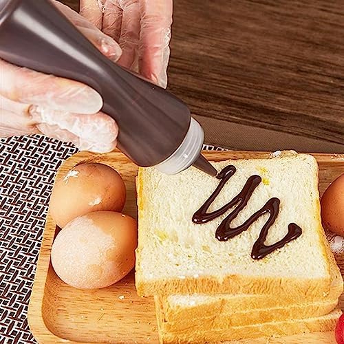 600ml Squeeze Bottle Condiment Sauce Red