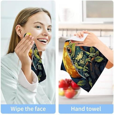 Soft 12x12 Washcloths for Face Hand - Reusable