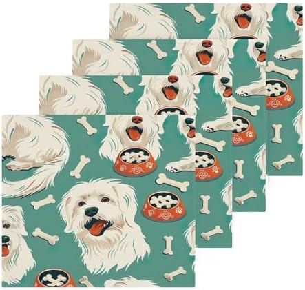 Xigua Super ABSORBENT Cute Dogs Bath Face Cloths