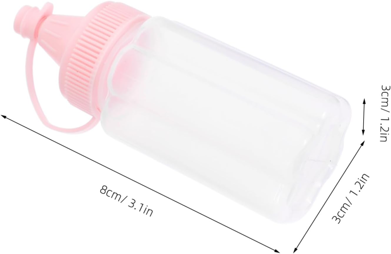 MAGICLULU Plastic Squeeze Bottle Durable Condiment dispenser for Home Restaurant Kitchen Use