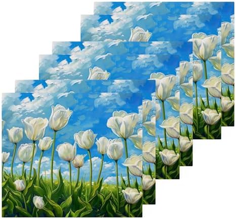 Elegant Tulip- Shaped Washcloth Set for Fast Drying Cleaning More