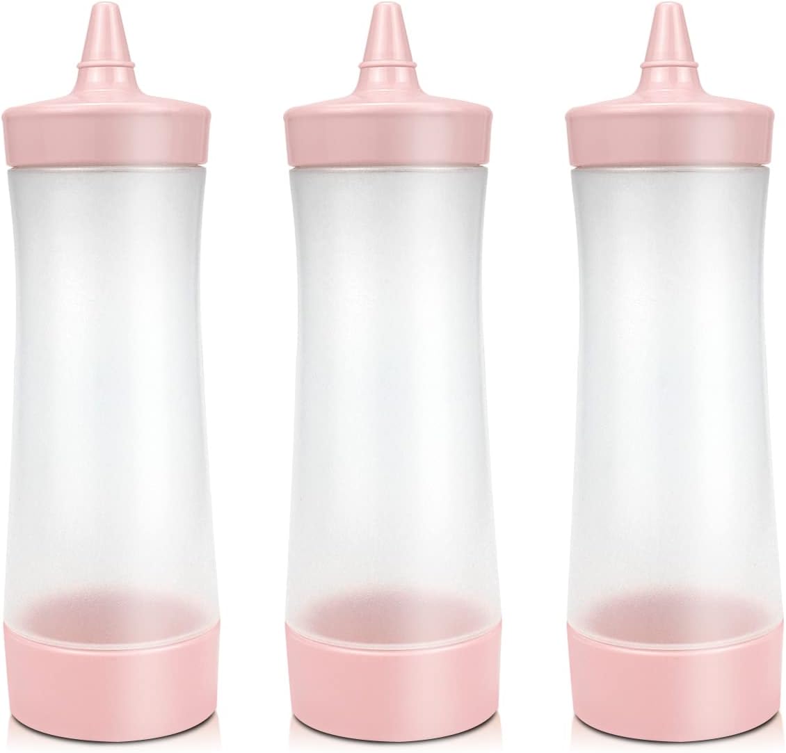 3-Piece Squeeze Bottle Set for Kitchen