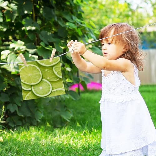 Soft Citrate lime Lemon Washcloth for Baby Adults Reusable Washable