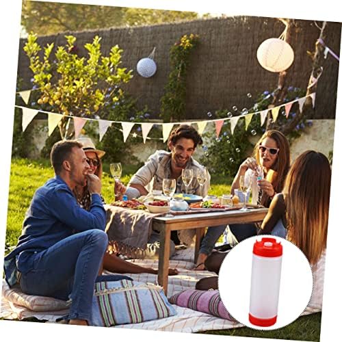 DECHOUS Double Headed Squeeze Bottle for Ketchup and Salad Dressing 20oz