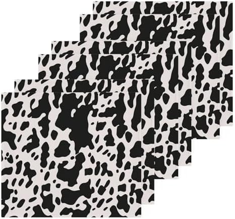 Cool Cow Print Washcloths 2 Pack