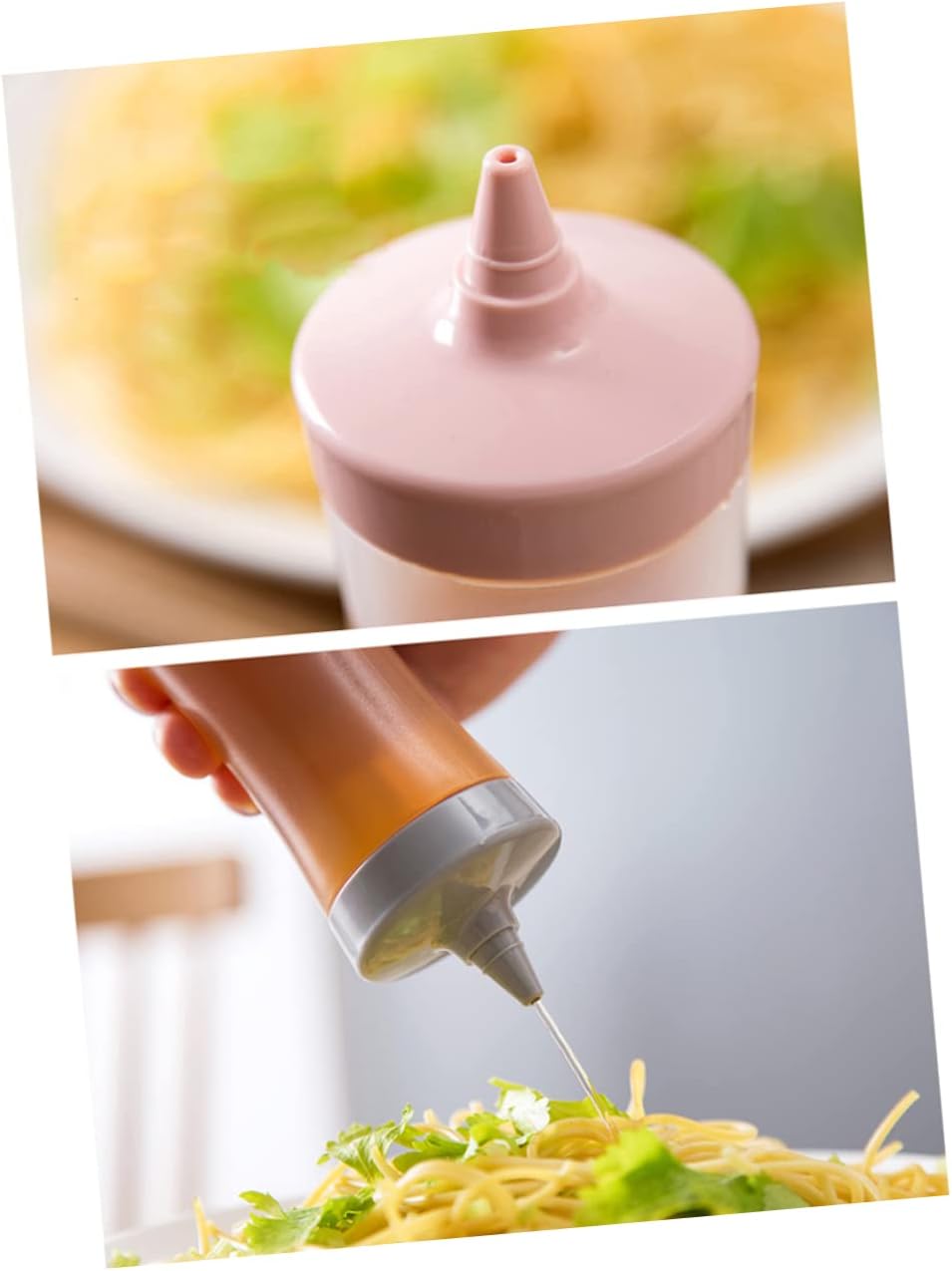 Versatile Reusable Sauce Squeeze Bottle