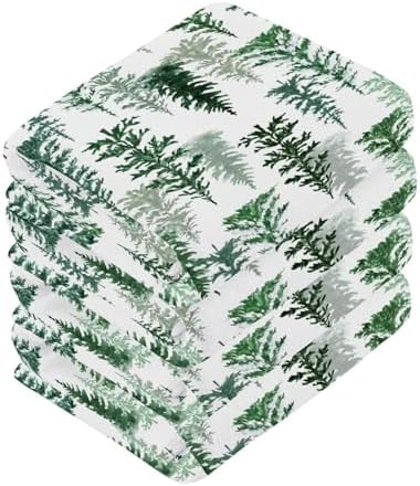 Burbuja Forest Trees Cotton Washcloth Set of 2