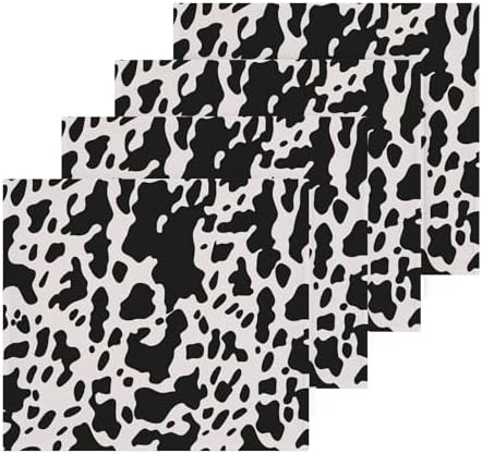 Cool Cow Print Washcloths 2 Pack