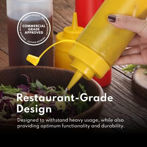 New Star Foodservice Squeeze Bottles Reliable Kitchen Essentials