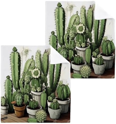 Cactus Washcloth 2-Pack