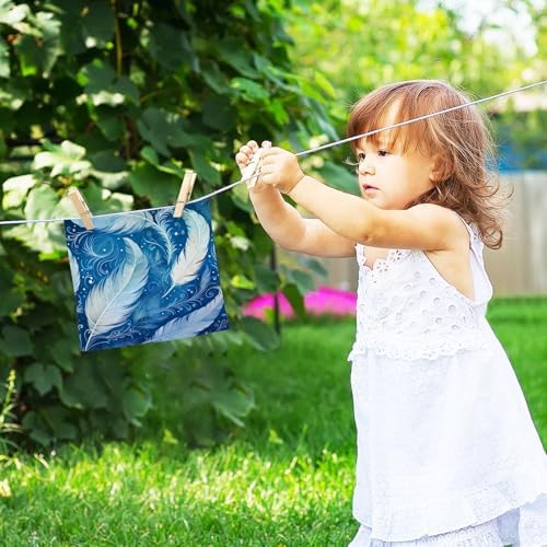 Adjustable Feather Washcloths for Babies Adults