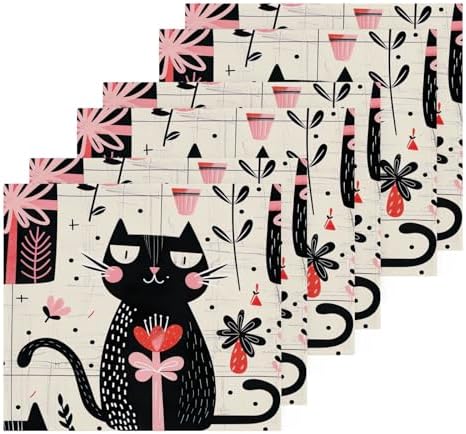 Yettastbin Washcloth Set for Cats