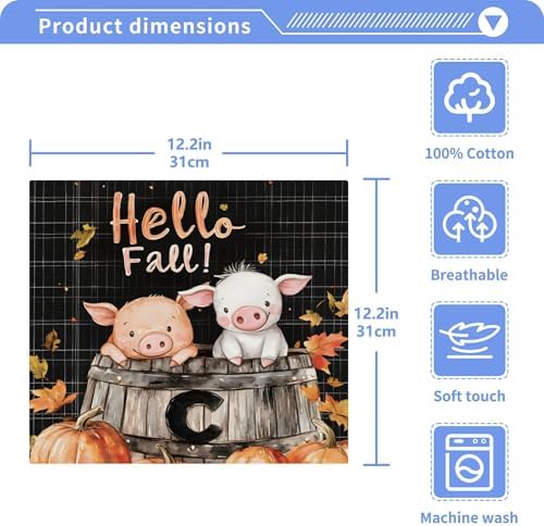 Xigua Bamboo Cow Washcloth Set