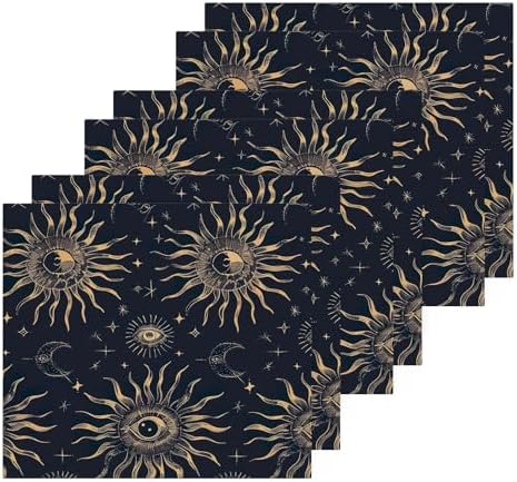Sun Moon Washcloth Set