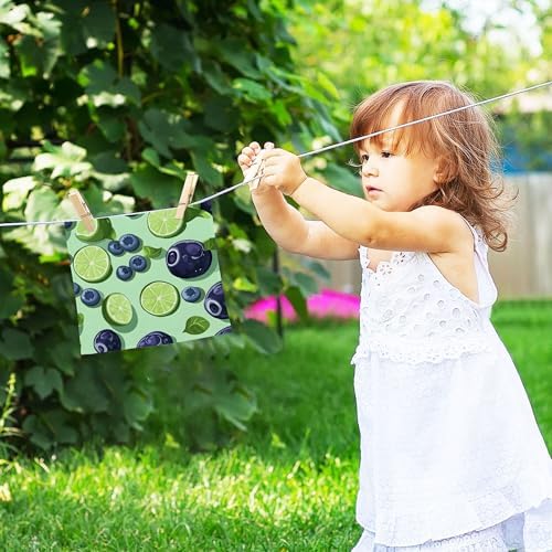 Xigua Blueberries Washcloths Set of 2 - 12x12 Inch