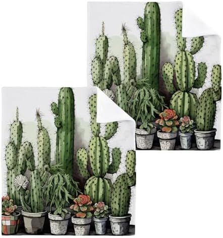 Reusable 12x12 Washcloth Soft Durable Cactus Wasser Resargeting