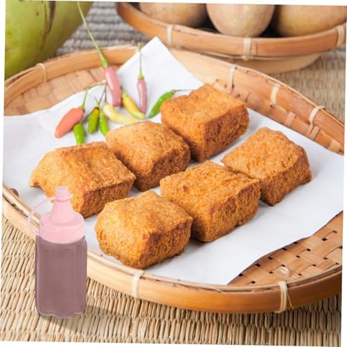4PCS 60ml Squeeze Bottles for Condiments