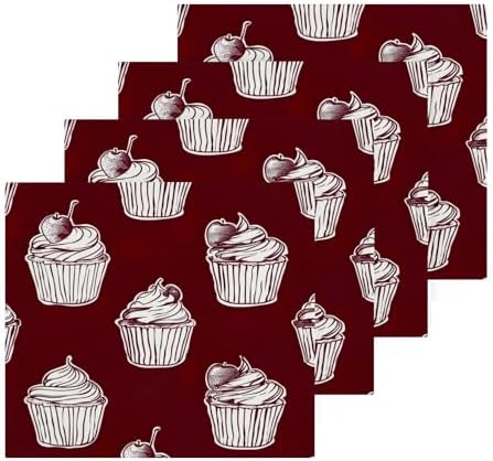 Soft Absorbent Cupcake Washcloths