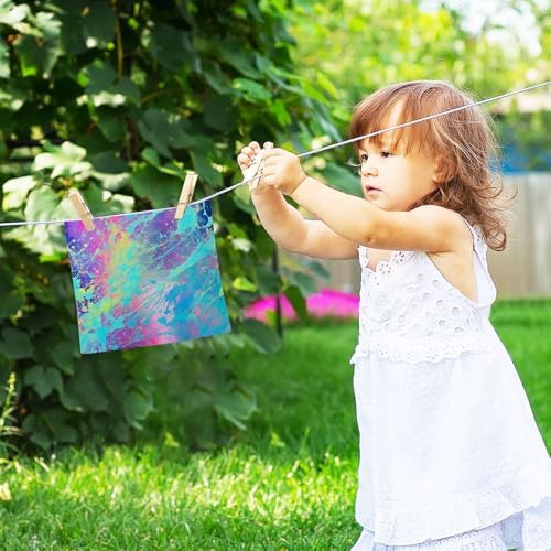 Iridescent Washcloth Set Soft AbsorbentReusable Washcloths for Baby and Fingertip Towels