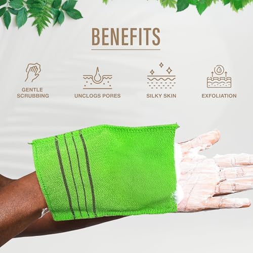 Sheanefit Korean Exfoliating Washcloth 6-Pack