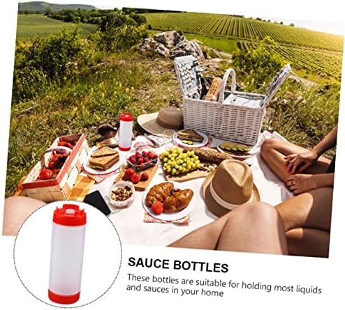 Cabinock Double Head Jam Squeeze Bottle for Kitchen Convenience