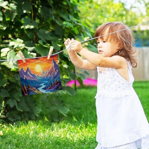 Nature Mountain Washcloth Set