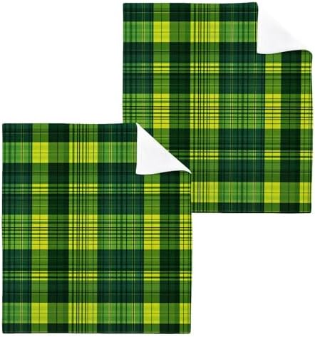 Buffalo Plaid Reusable Face Towels 2 Pack